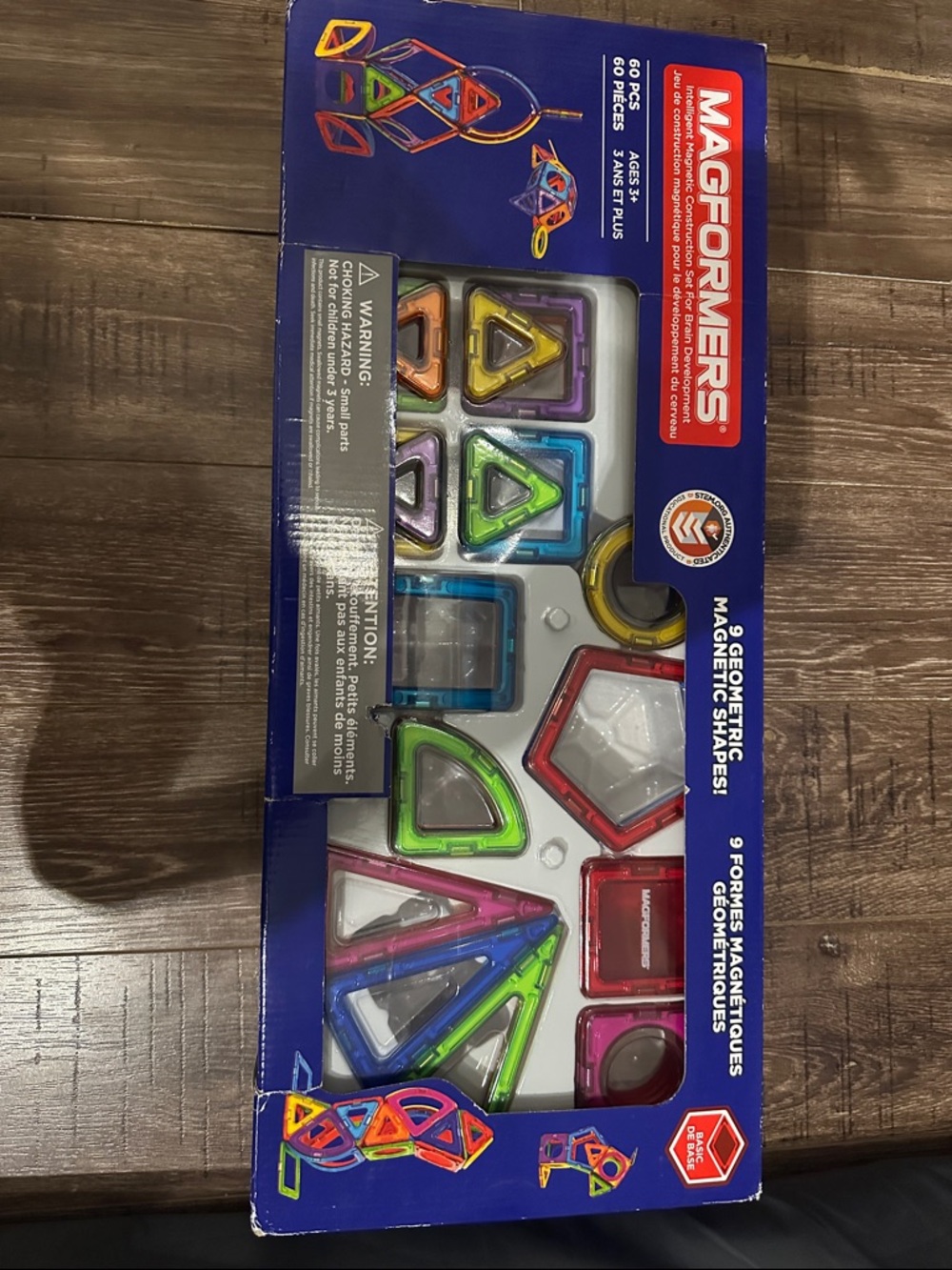 Magformers Magnetic Building Set - Multicolor Geometric Shapes
Brand new